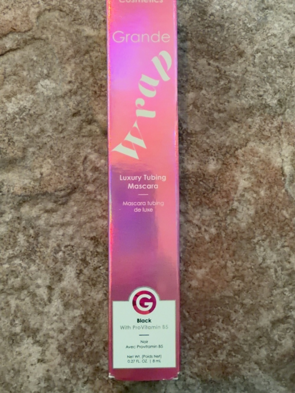 GrandeWrap Luxury Tubing Mascara — Black